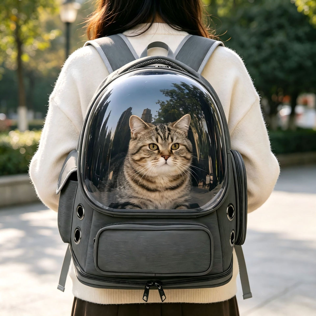 ClearView Pet Travel Backpack